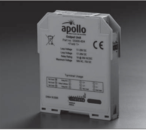 £ 30 Apollo 55000-804 APO XP95 Hutschiene Output Unit