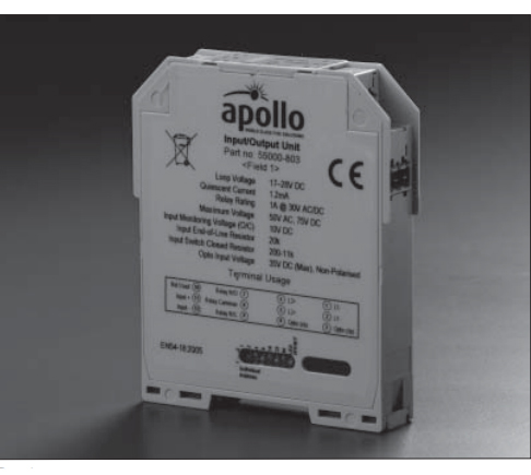 Apollo XP95 DIN Rail Mains Input/Output Unit