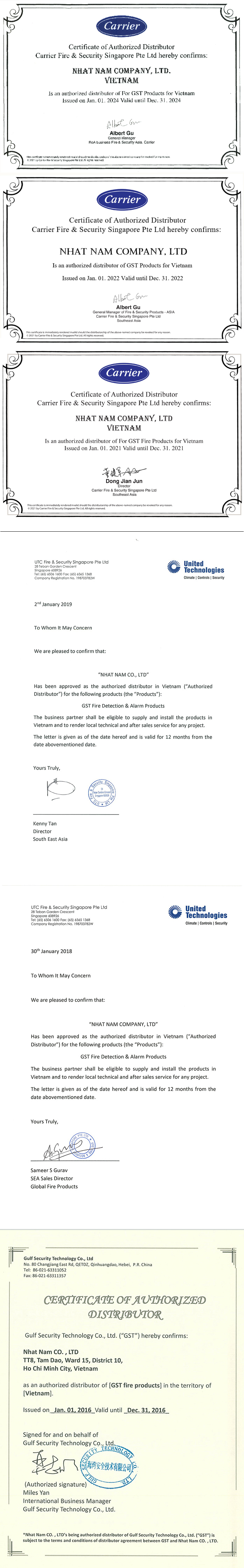 GST Distributor Certificate